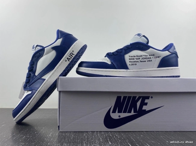 Rep SCOTT DM7890-101 OFF-WHITE JORDAN CUSTOM X TRAVIS AIR X 1 0714
